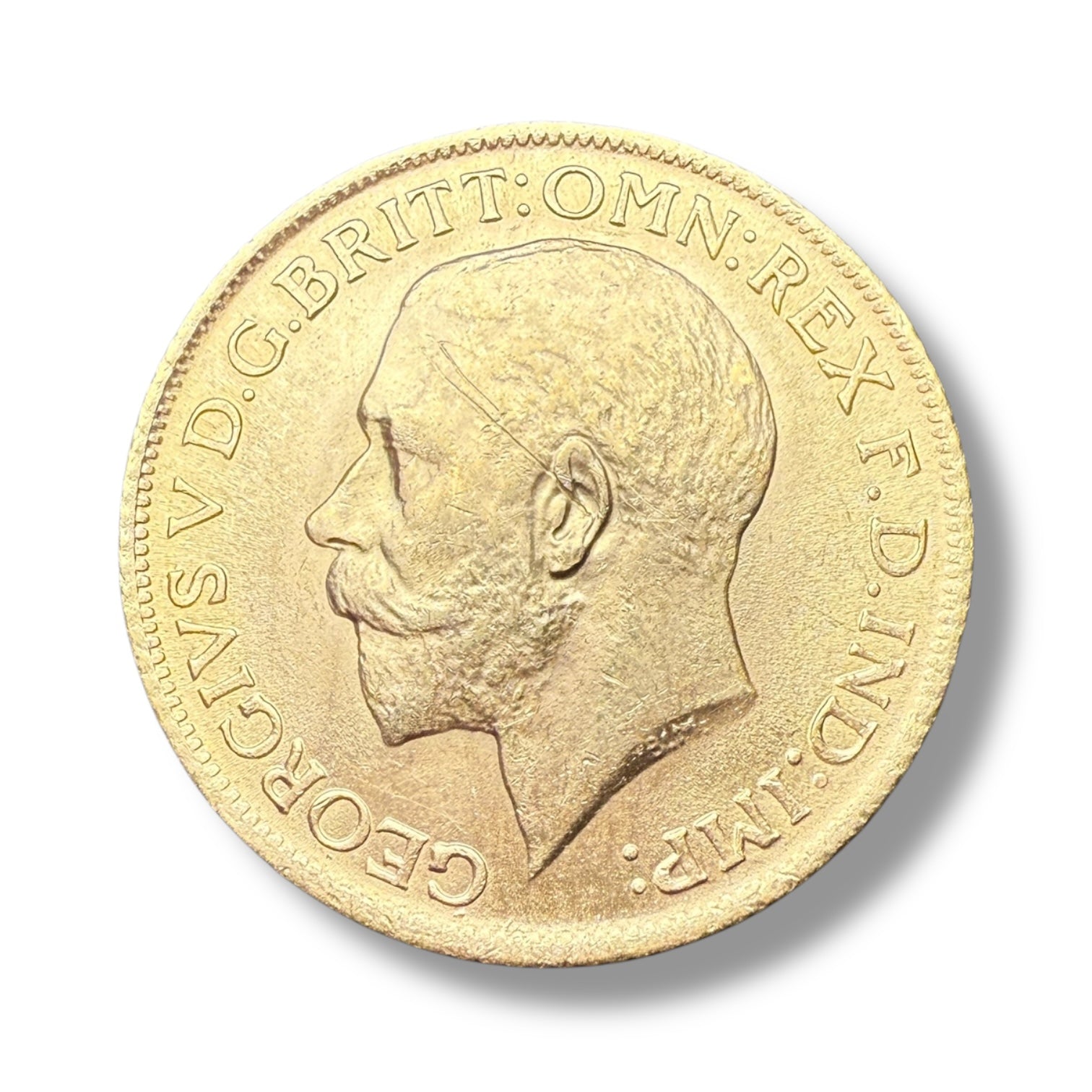 1915 Gold Sovereign – King George V, St George and the Dragon