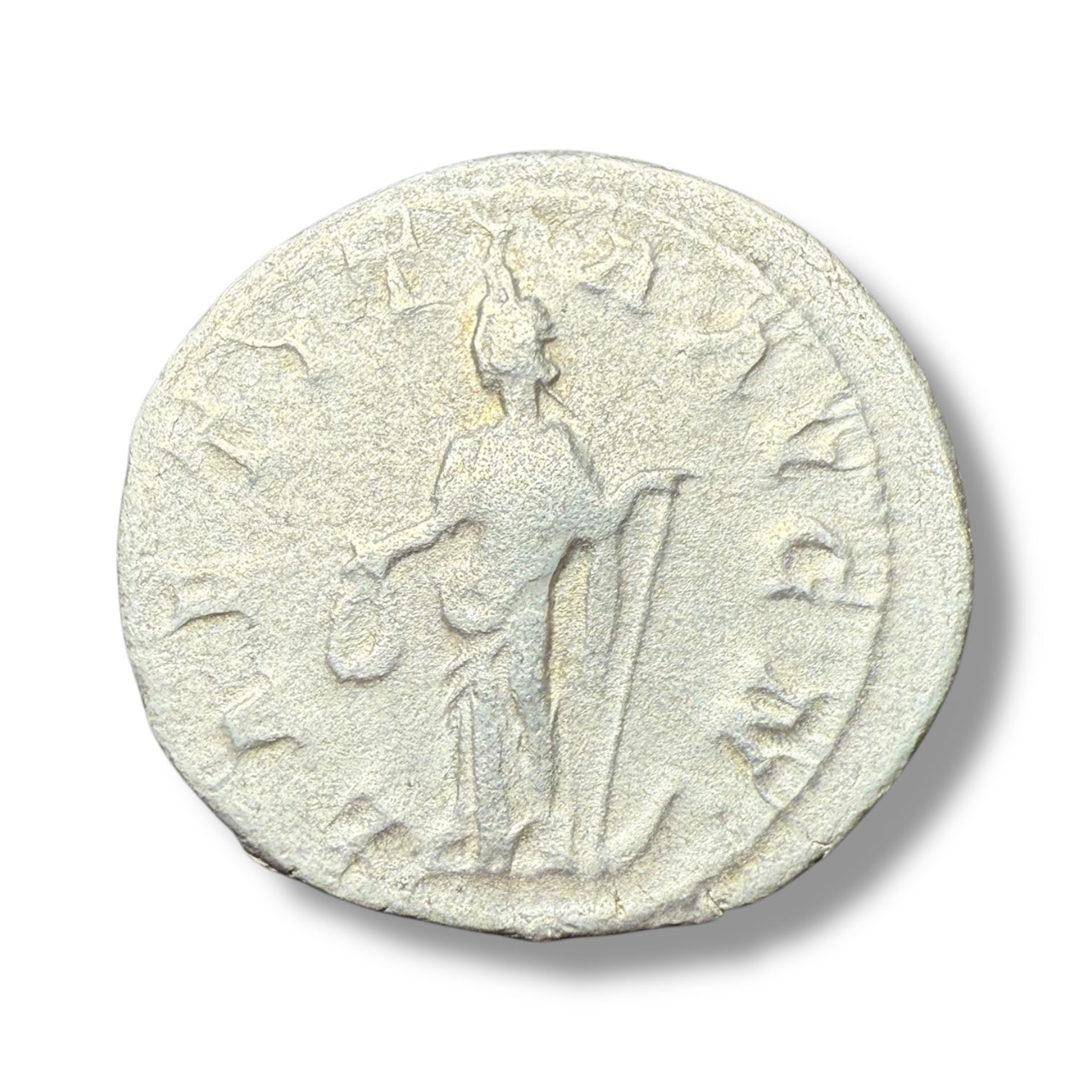 Ancient Roman Silver Antoninianus – Emperor Gordian