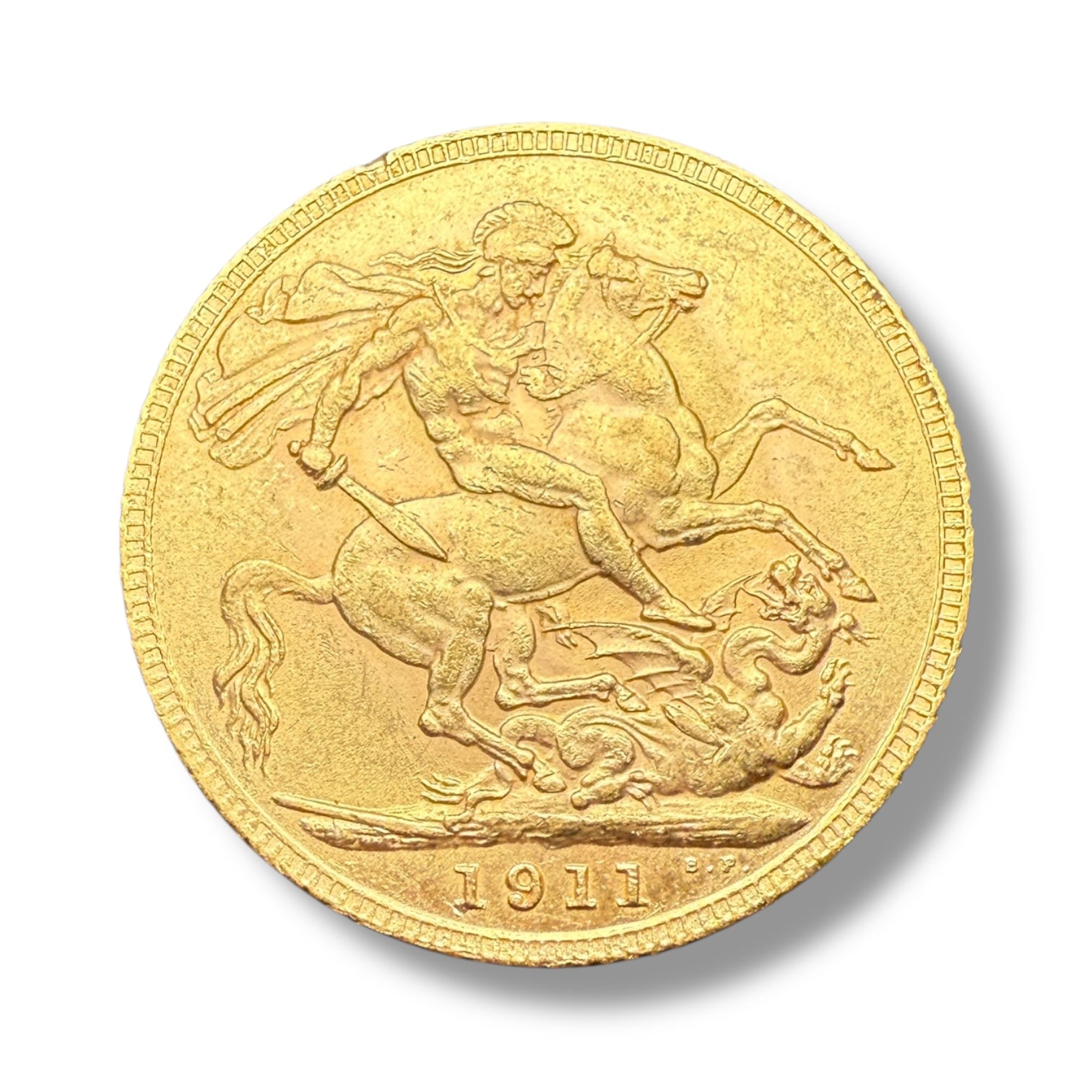 1911 Gold Sovereign – King George V, St George and the Dragon