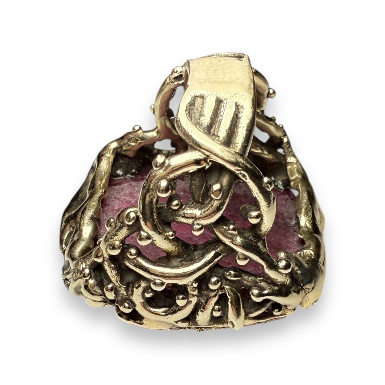 RUBY AND BLACK DIAMOND
RING by Maurizio Pintaldi