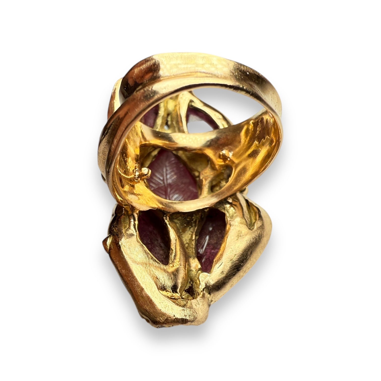 Tourmaline and diamonds ring by Maurizio Pintaldi