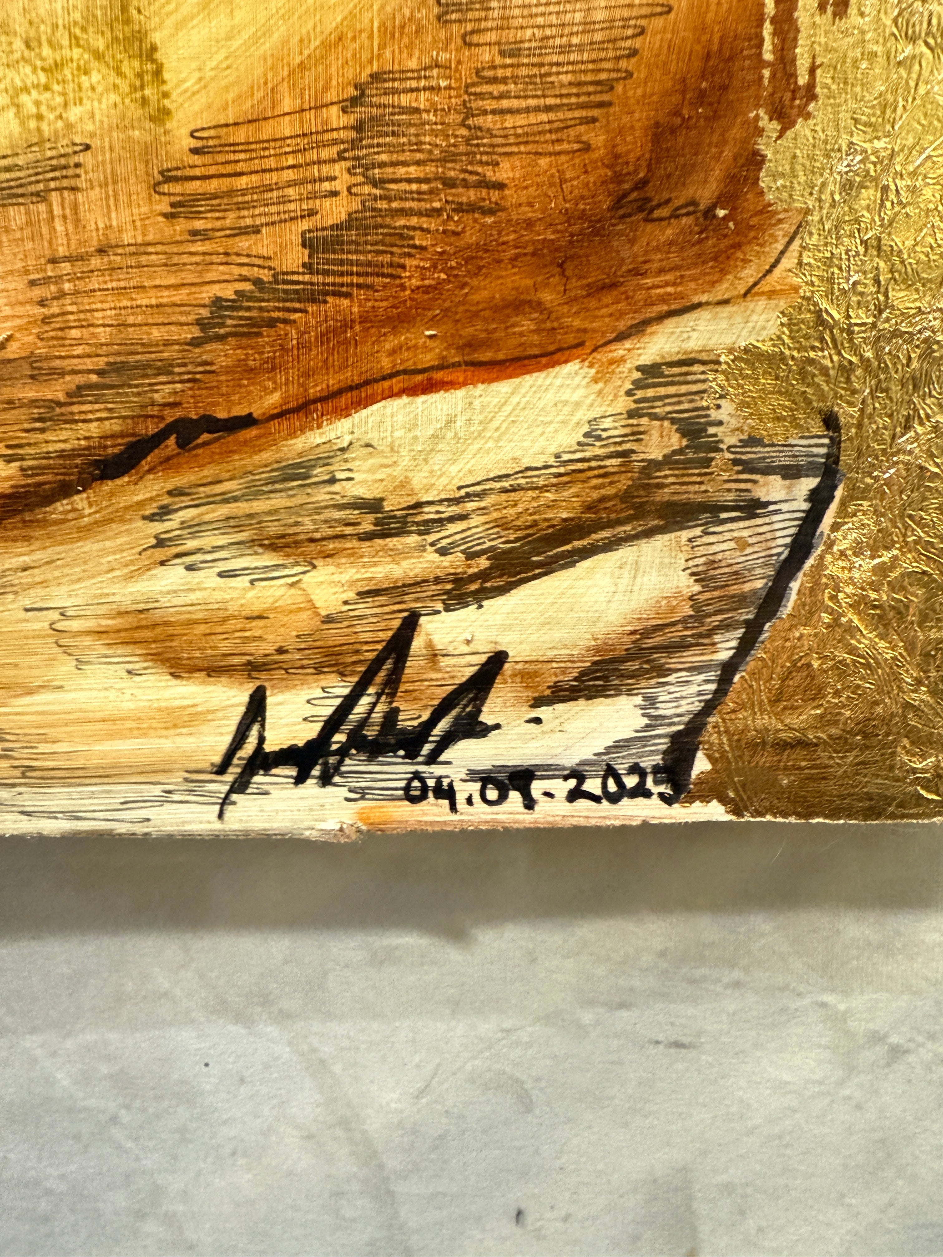 Golden – Original Contemporary Artwork
