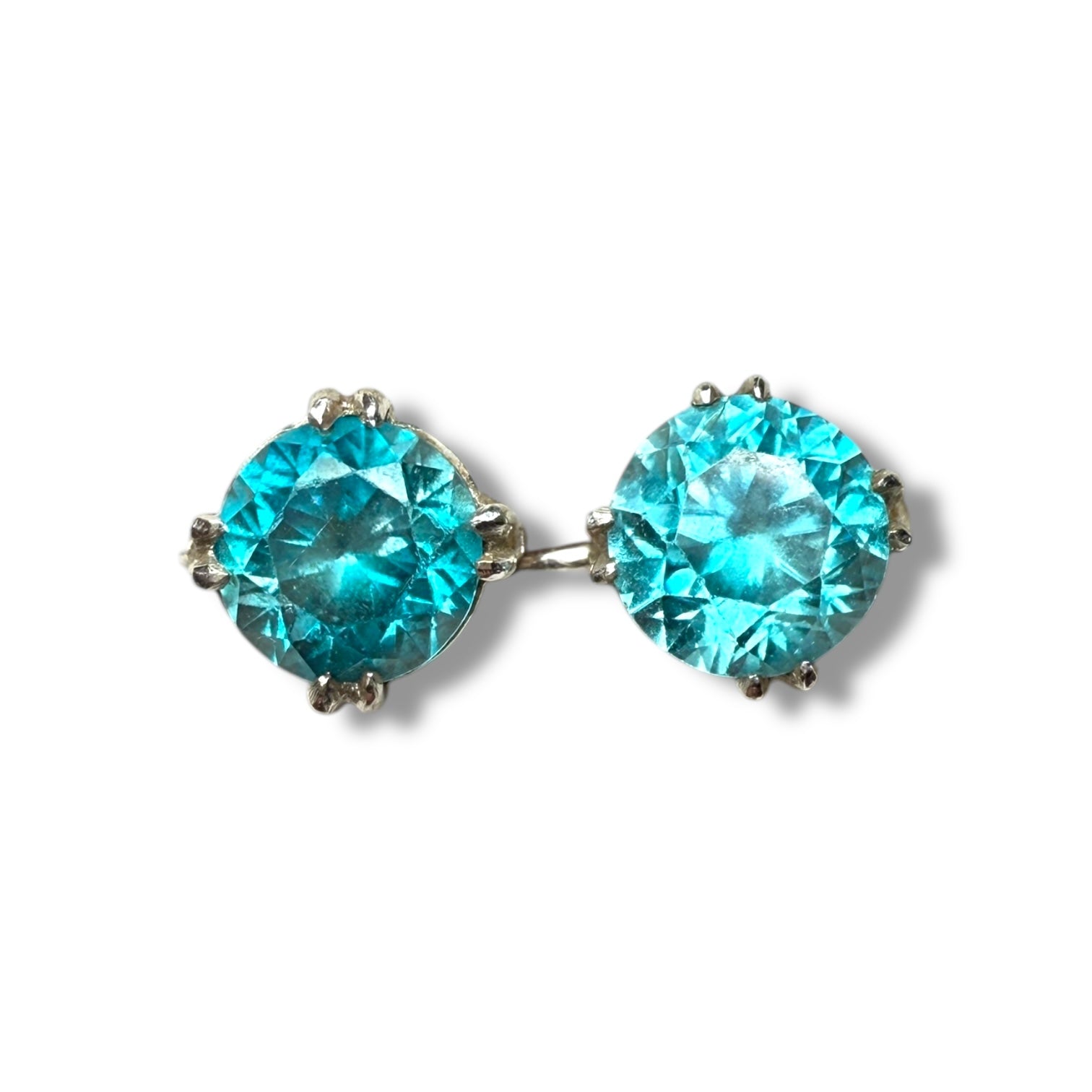 9k gold  zircon earringm