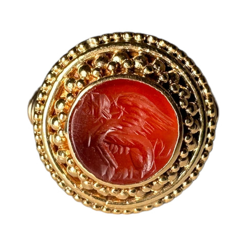 Roman intalio ring