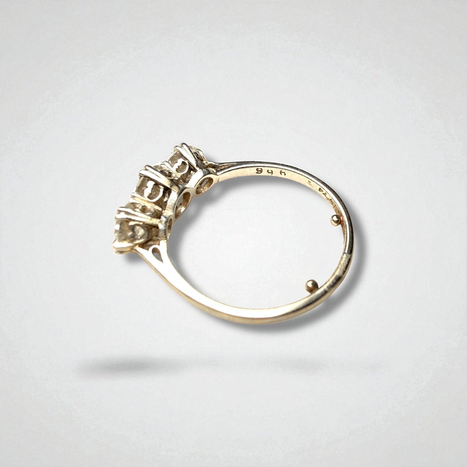 Platinum Trilogy Diamond Ring