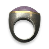 Gold and silver ring