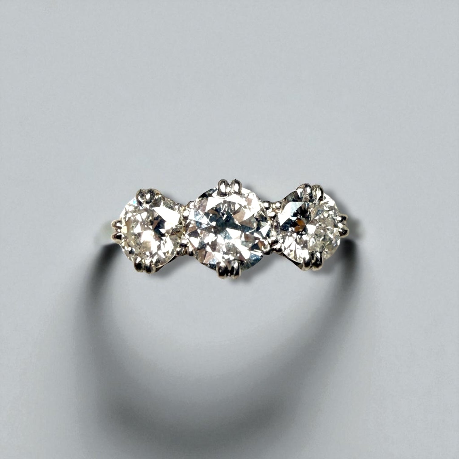 Platinum Trilogy Diamond Ring