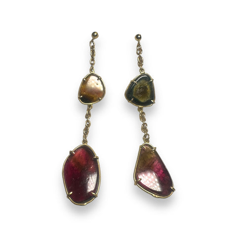 Tourmaline earring