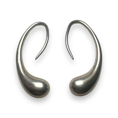 Tiffany silver earring by elsa peretti