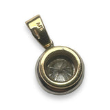 Diamond gold pendant 0.50 ct