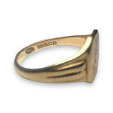 Masonic signet ring in 9 ct gold