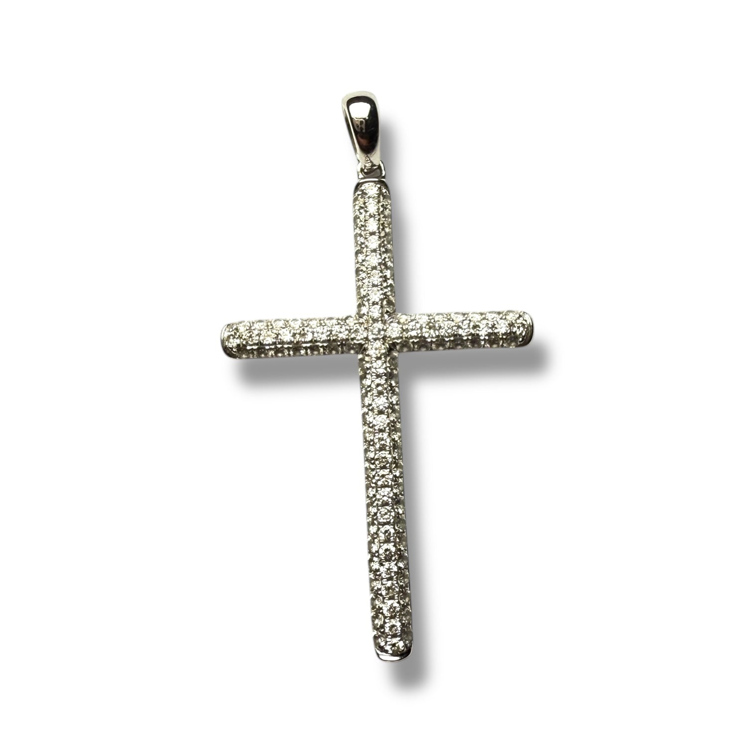 18k white gold