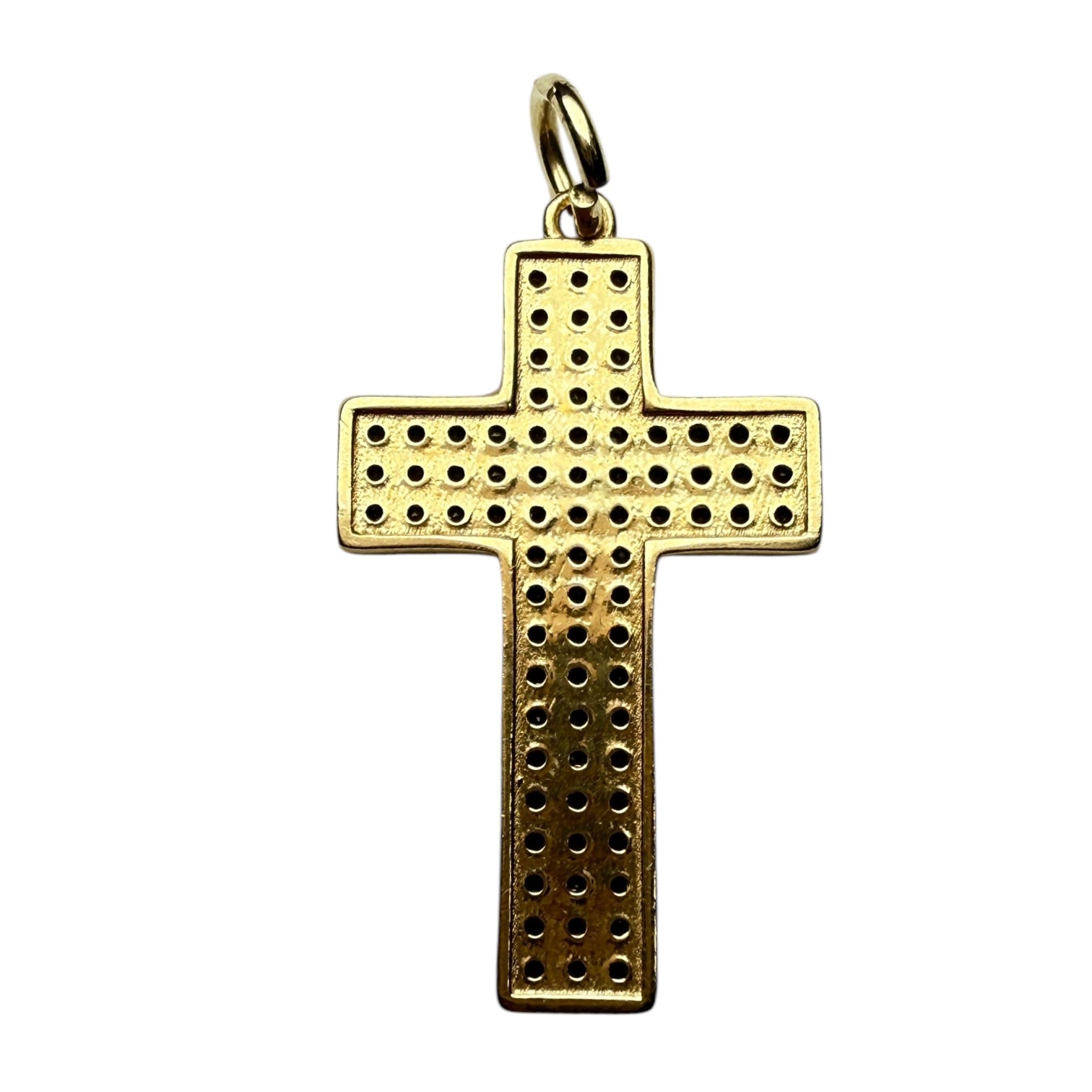 14k pendan with sapphire