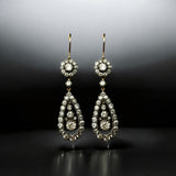 Diamonds drop earring