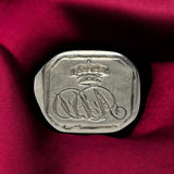 Signet silver ring