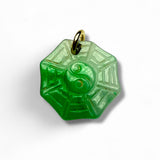 Jade gold pendant