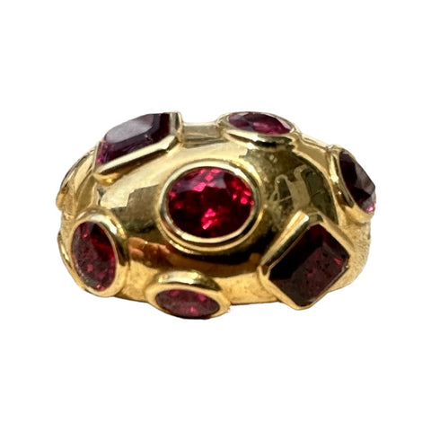 Multi Gemstone Ring